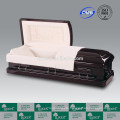 Wholesale Caskets LUXES American Style African Mahogany Casket President